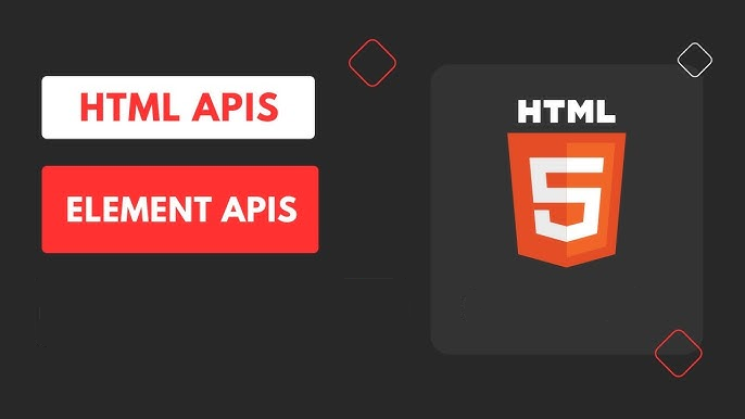 HTML - What is a Web API?